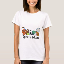 Sports Mamma Anpassade T-Shirt
