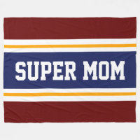 SPORTS MAMMA Athletic Bold Rött vitt blått Rand