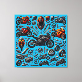 Sports Motorcycles : Speed and Performance Canvastryck