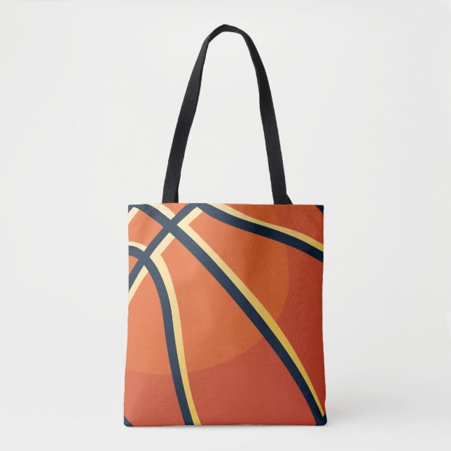 Sports Orange Basketball Tygkasse (Framsida)