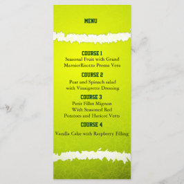 Sports Party TennisnTema Personalize Menu-kort Meny