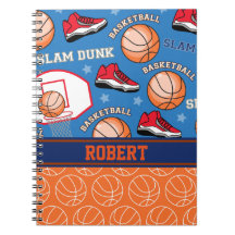 SPORTS Personligt Namn Basketbollsfanmönster