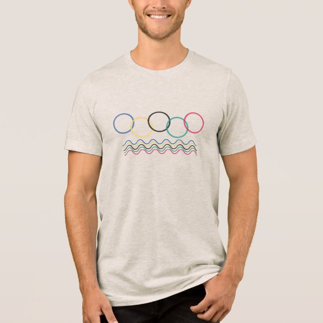Sports Ring Unity – Global Athletic Spirit Shirt T Shirt (Framsida)