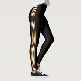 Sports Side Rand Leggings - Välj Färg