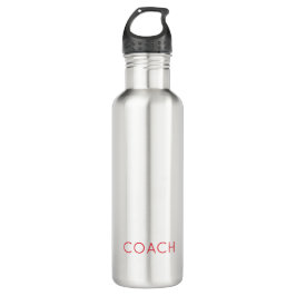 Sports Team Spirit Life School COACH Red