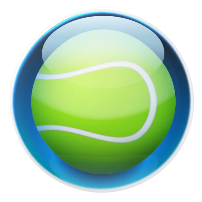 Sports Tennis Boll Drawer Knobs Knopp (Framsidan)