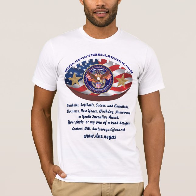sportsballgraphicsdesigner t-shirt (Framsida)