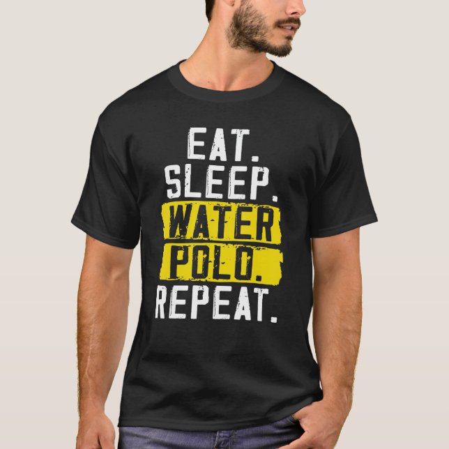 Sportsegment av Eat Ssparo Vatten Polo T Shirt (Framsida)