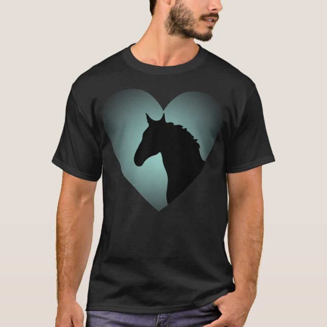 Sportshow i Horse Lover T Shirt (Framsida)