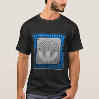 Sportskytte; Metall-look Tee Shirt