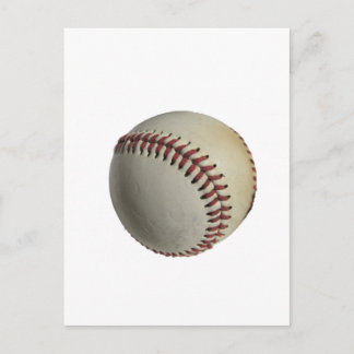 Sportslagsmatchboll Basebollplan Tränare Konst Vykort