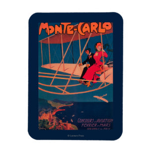 Sportslig affisch för flyg magnet