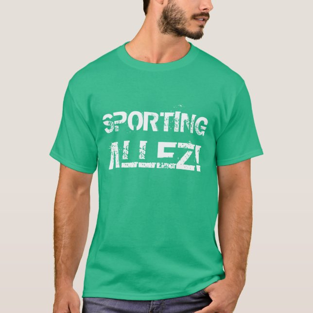 "Sportsliga Allez ", Tee Shirt (Framsida)