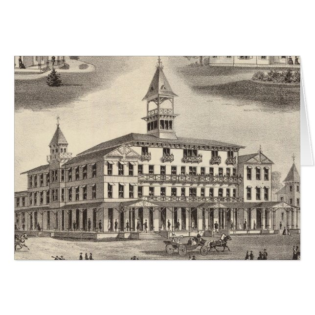 Sportsmans hallar och stugor hälsningskort (Framsidan Horizontal)