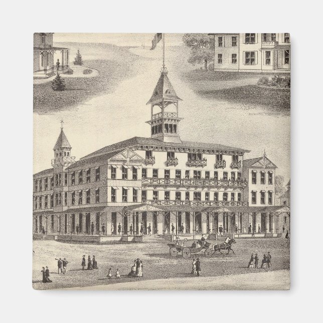 Sportsmans hallar och stugor magnet (Framsidan)