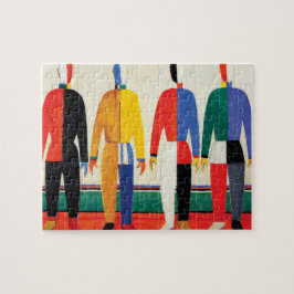Sportsmen av Kazimir Malevich Pussel