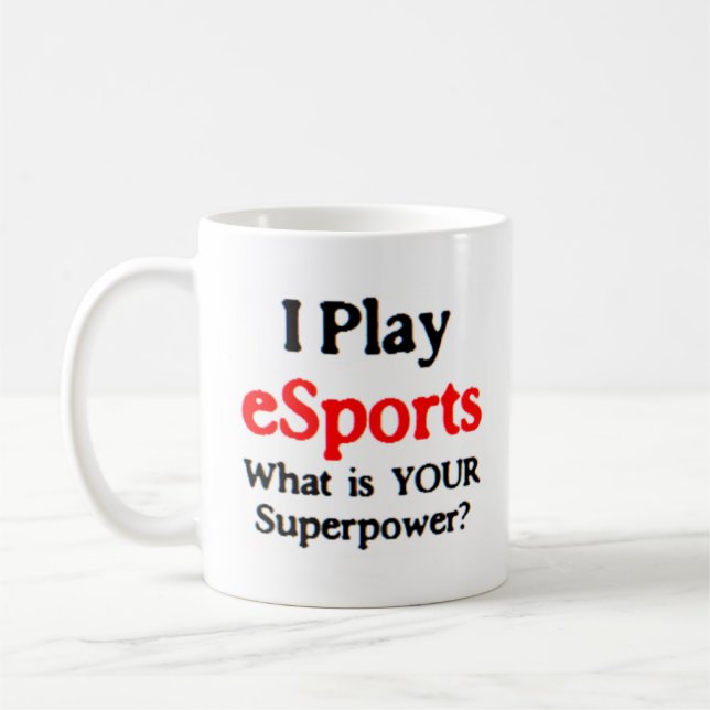 sportspel kaffemugg (Vänster)