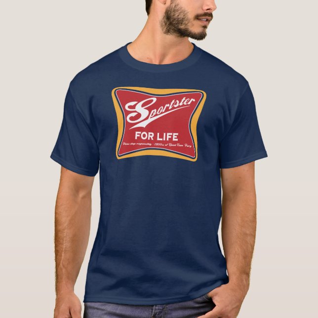 Sportster för liv tee (Framsida)