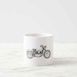 Sportster motorcykel 1957 espressomugg