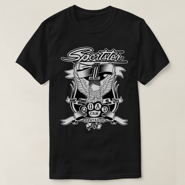 Sportster pride t-shirt (Design framsida)