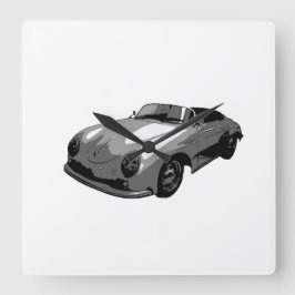 ~Sportster~ wall klocka~ Fyrkantig Klocka