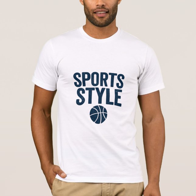 Sportstil  t shirt (Framsida)