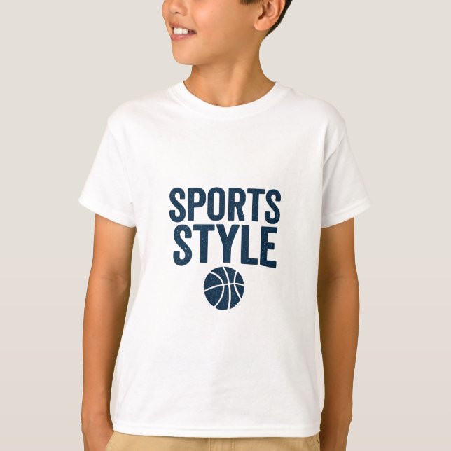 Sportstilad t-shirt  (Framsida)