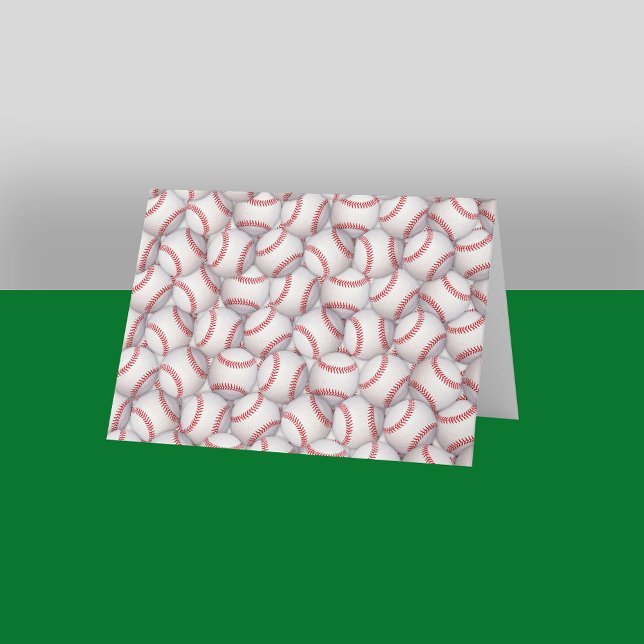 Sporttemabaseball noterar kort (Skapare uppladdad)