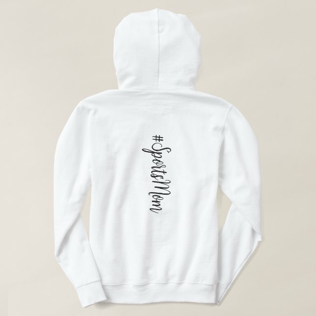 Sporttröja i Mamma, ta barn till sport T Shirt (Design baksida)