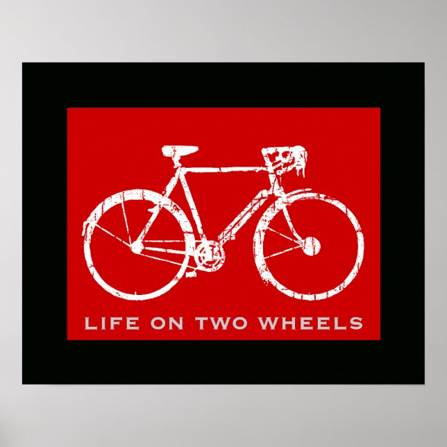 Sporttrycksdekoder för cykling poster (Framsidan)