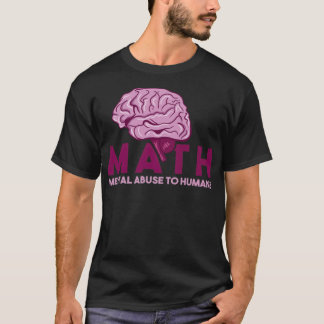 Sportuppgång för matematiklärare i matematik t shirt