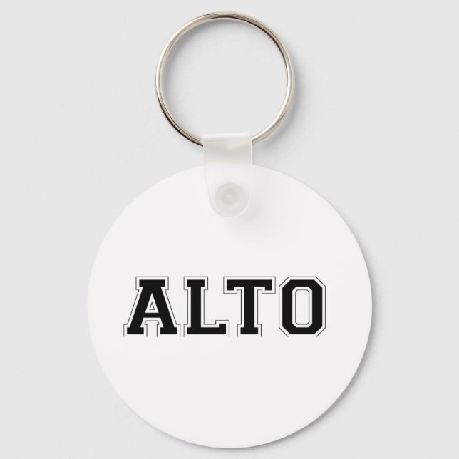 Sporty Alto Nyckelring (Framsida)
