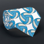 Sporty Baby blue och White Volleyball Slips<br><div class="desc">Manar Volleyball Sport Necktie. ⭐ Produkten är 100 % Anpassade. Grafik och/eller text kan tas bort, flyttat, storleksändras, bytas runt, roteras osv. 99 procent av mina designar i min butik görs i lagrar. Det gör det enkelt för dig att ändra storlek på och flytta grafiken och texten så att den...</div>