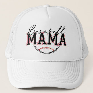 Sporty Baseball Mama Vibes Ball Cap Keps