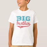 Sporty Big Brother T-Shirt<br><div class="desc">Det här är inte din genomsnittliga storebror t-shirt. Den här sportiska t-tröjan lyder helt enkelt "Big Brother #1". Den här skjortan finns i en mängd stilar och storlekar för småbarn,  spädbarn,  stora barn och mycket mer!</div>