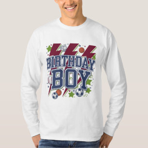 Sporty Birthday Boy T Shirt