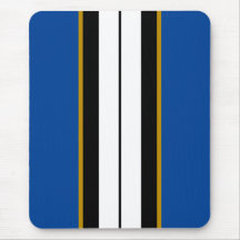 Sporty Blue Black White Lodrät Tävla Rand