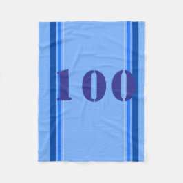 Sporty Blue Fleecefilt