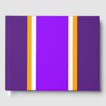 Sporty Bright Lila White Gult Tävla Rand