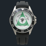 Sporty Business Logotyp Påstående Armbandsur<br><div class="desc">Det här anpassadet, sportetiska logotyper för små företag, är perfekten för alla företagsägare som tittar att göra en påstående. Den här eleganta och snyggt-tidsramen har ett djärvt ansikte som kan anpassas med din mycket egna logotyp för företag. Den här klockan är inte bara en funktionell tidspunkt, den är en kraftfull...</div>