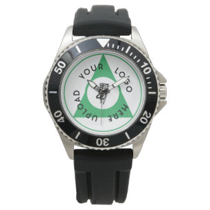 Sporty Business Logotyp Påstående Armbandsur