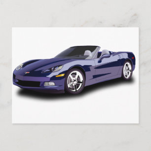 Sporty Car Vykort
