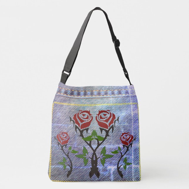 Sporty Jeans tittar på Carry-all Tote Bag Axelväska (Baksida)