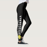 Sporty Pickleball Anpassningsbar Town Team Namn Bl Leggings<br><div class="desc">Perfekten är en pickleball-entusiaster. Höga kvalitetssträngar med anpassningsbar och en gult-pickleball på vardera sidan. Lägg till teamet namn, namn, klubb namn etc. Roligt för uppspelning av avslappnad social eller turneringsmatchning - ändra enkelt färgen för bakgrunden så att den matchar klubbens/teamets färger. Klicka bara på anpassa och rulla nedåt till färg-väljaren....</div>