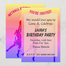 SportyThemed Netballparty