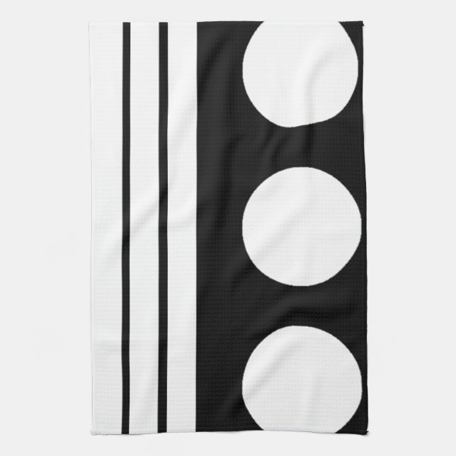 Spot och Rand kökshandduk (Vertikal)