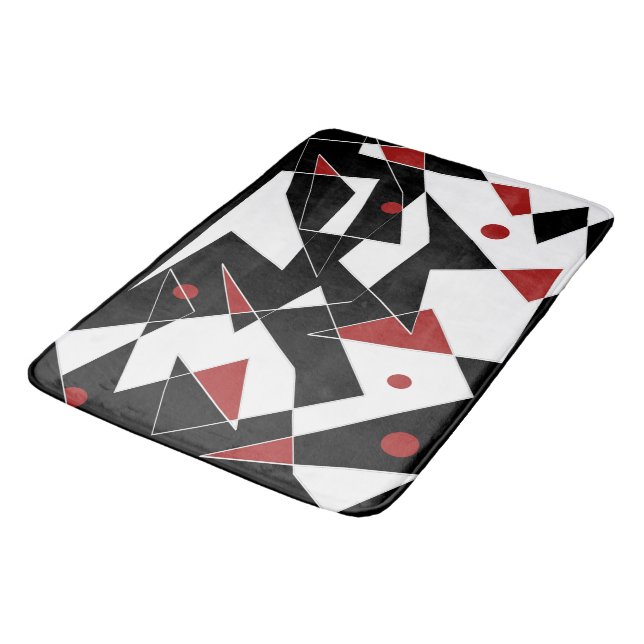 Spot, Red Bollar Bath Mat Badrumsmatta (Vinklad)