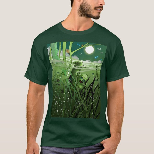 Spot skillnaden: Carl the Creature T Shirt (Framsida)