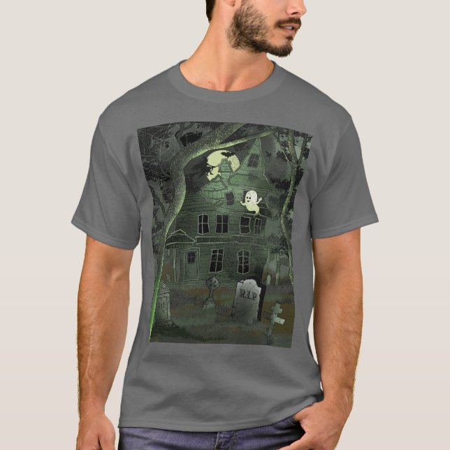 Spot skillnaden: Gabbie Ghost T Shirt (Framsida)