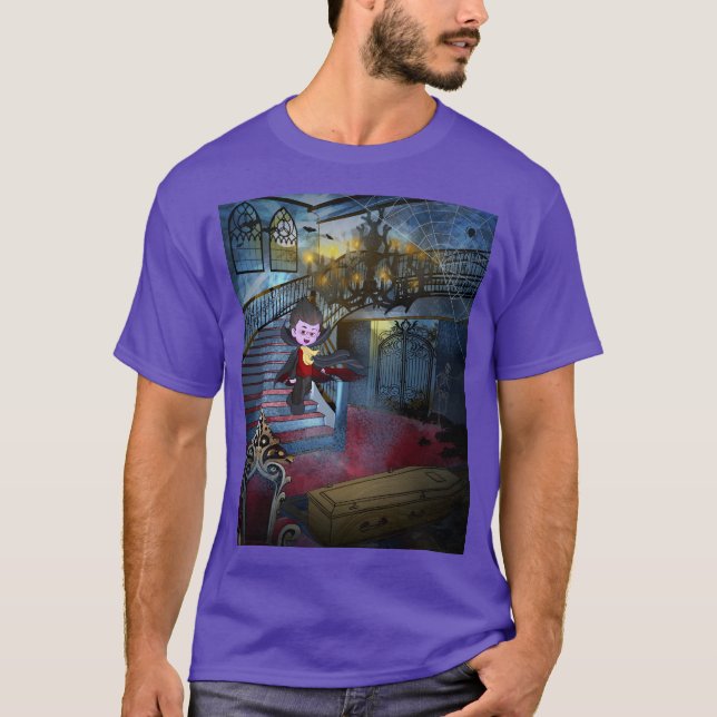 Spot skillnaden: Vladimir Vampire T-Shirt (Framsida)